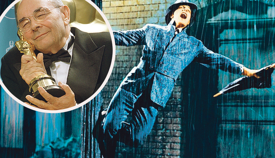 Stanley Donen (u krugu) će najviše ostati upamćen po filmu 'Pjevajmo na kiši'