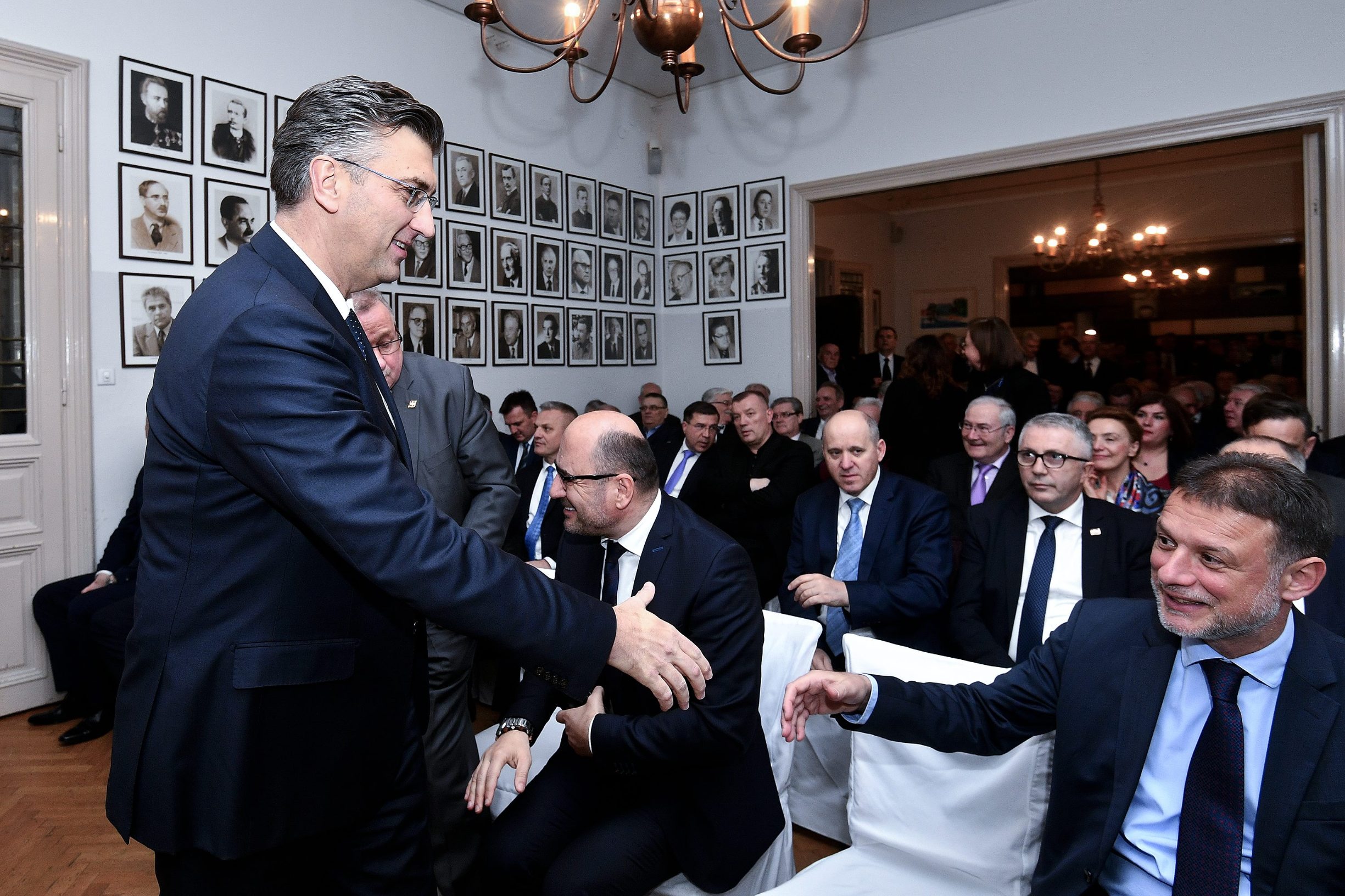 Andrej Plenković, Milijan Brkić, Branko Bačić, Gordan Jandroković