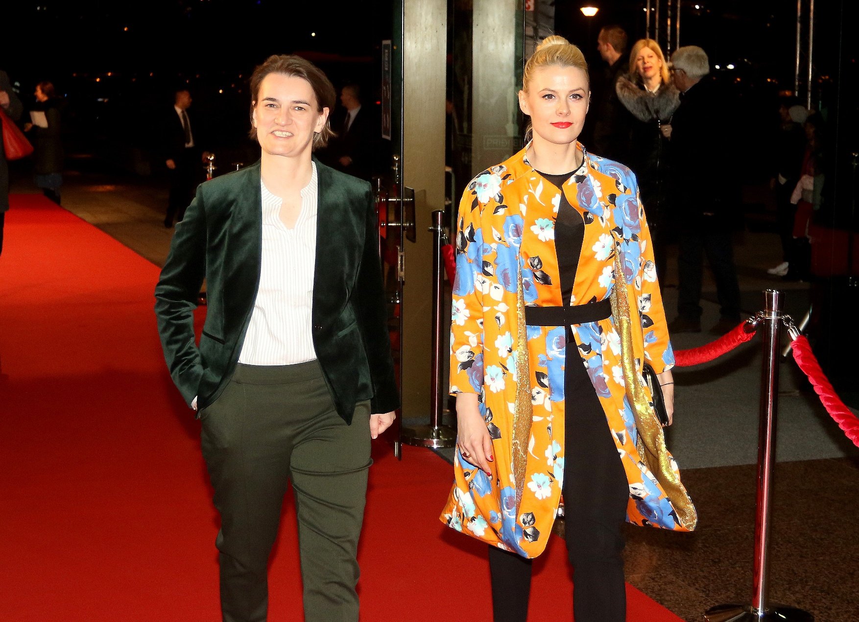 Ana Brnabić i Milica Đurđić