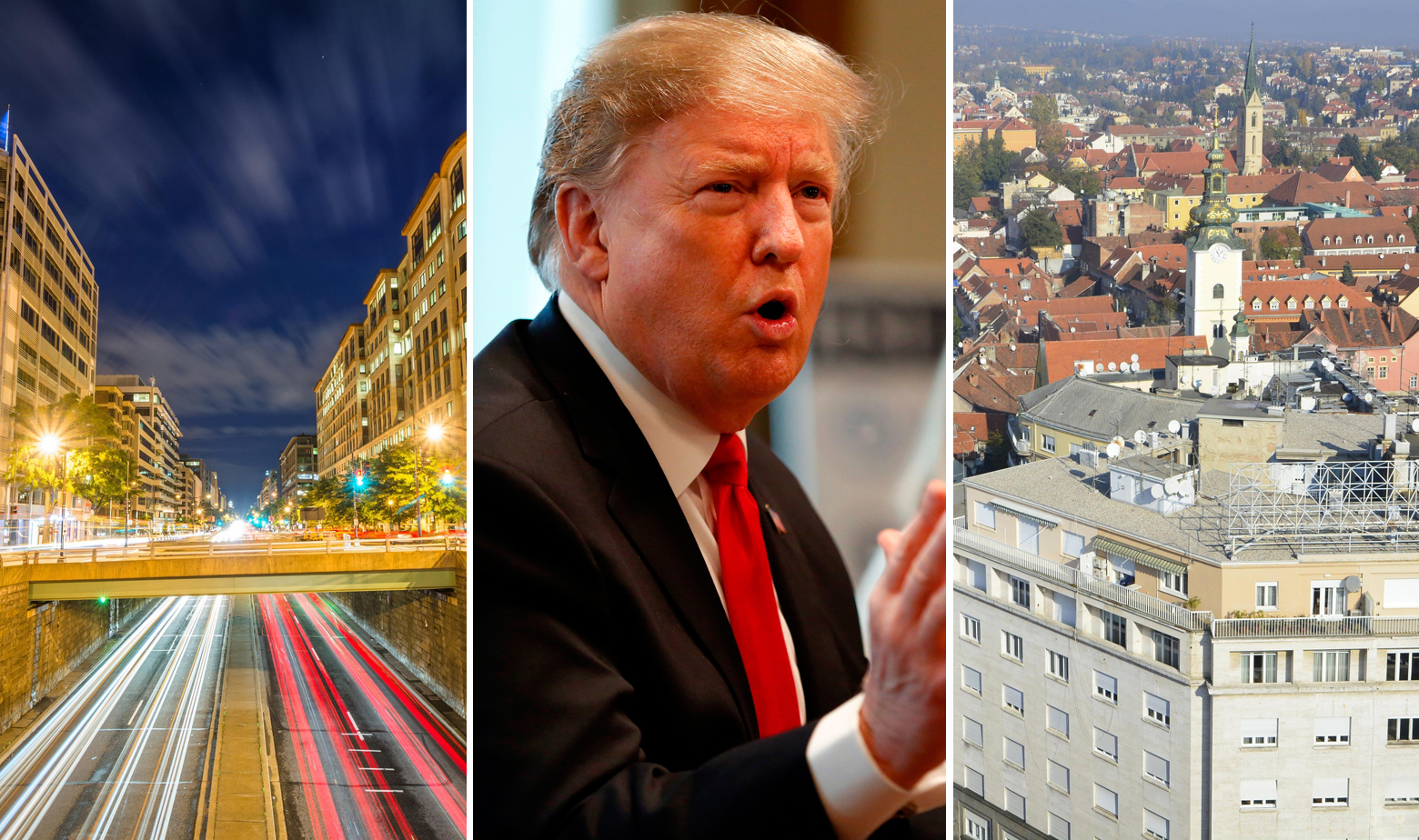 Washington, Trump Zagreb