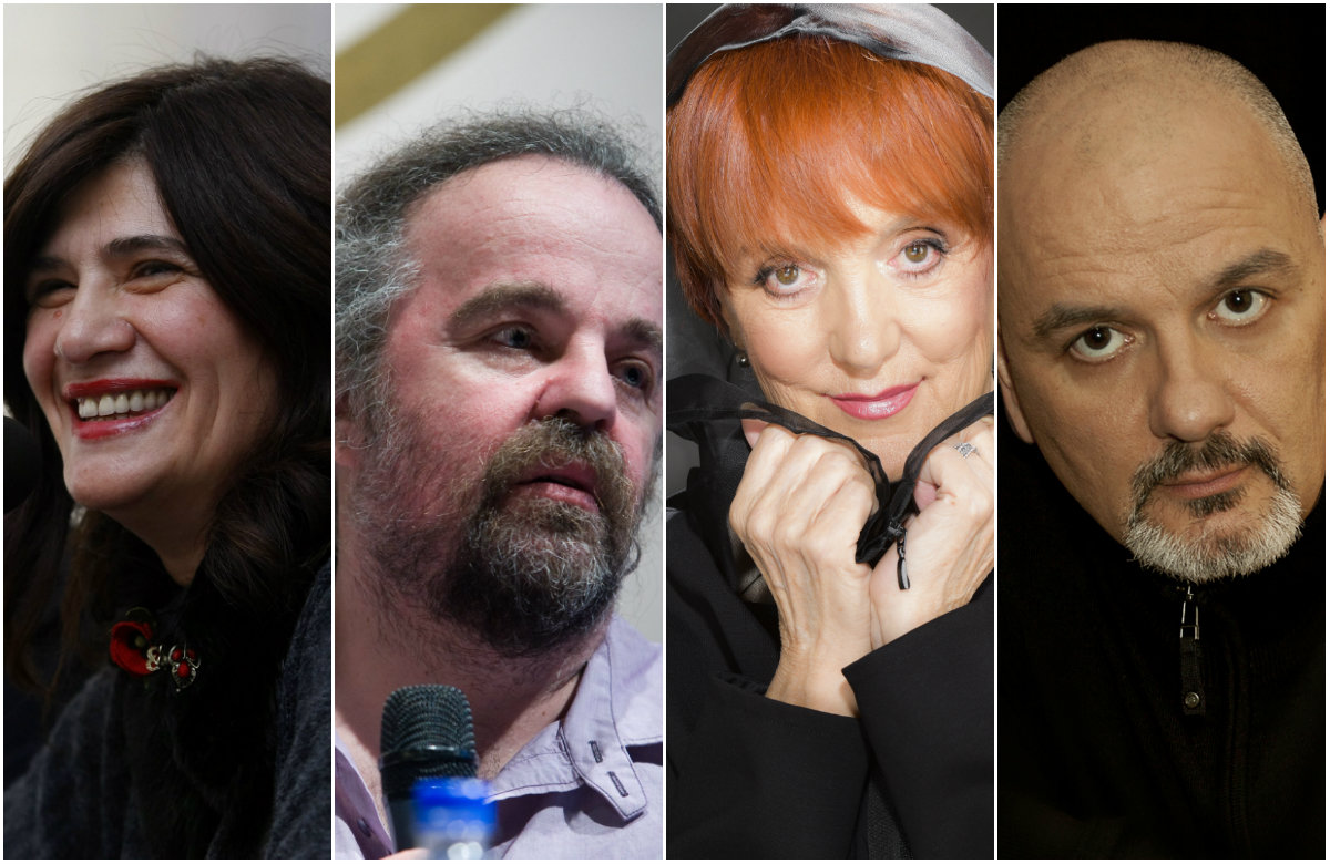 Julijana Matanović, Miljenko Jergović, Vedrana Rudan, Zoran Žmirić