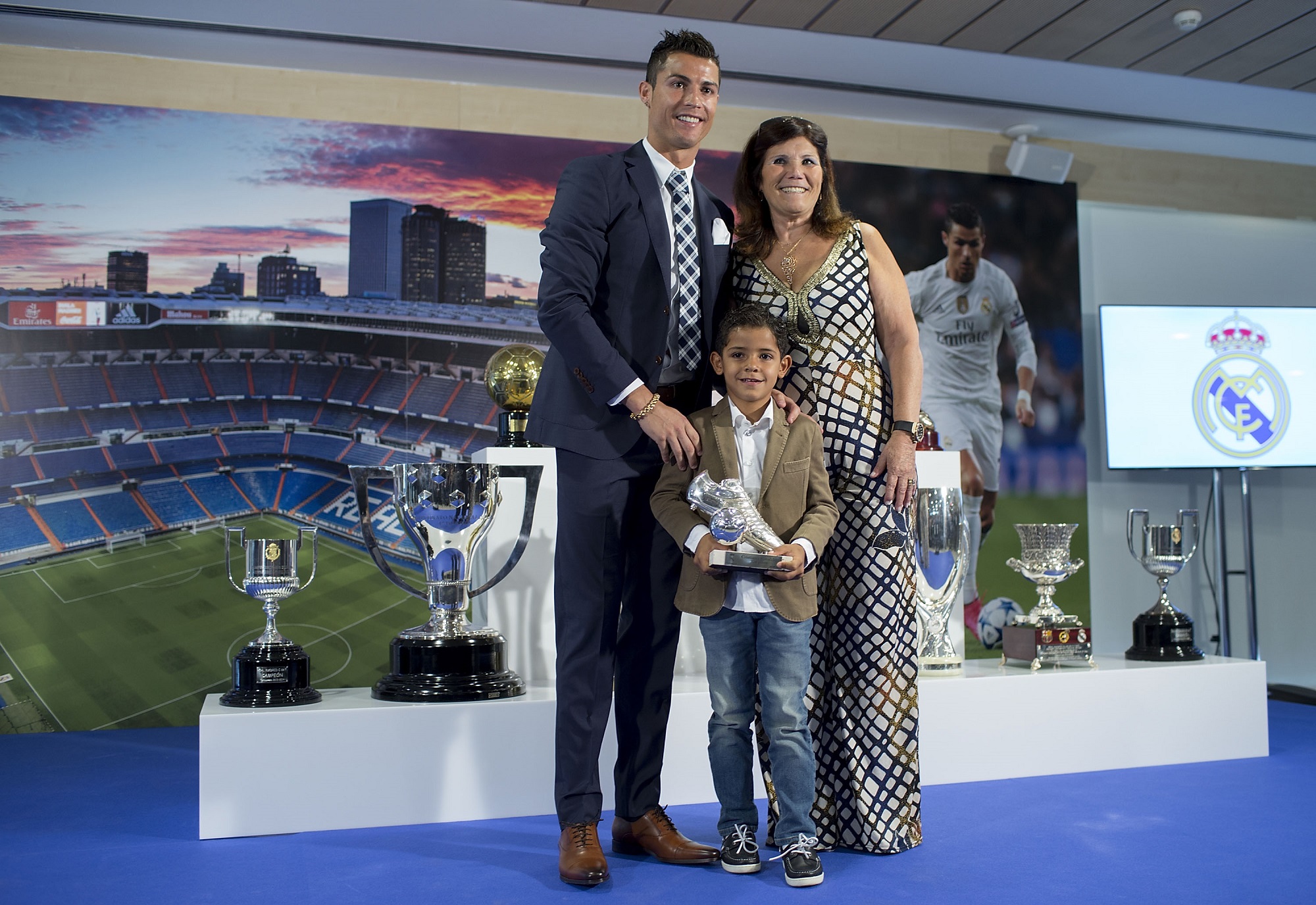 Ronaldo i majka Dolores Aveiro 