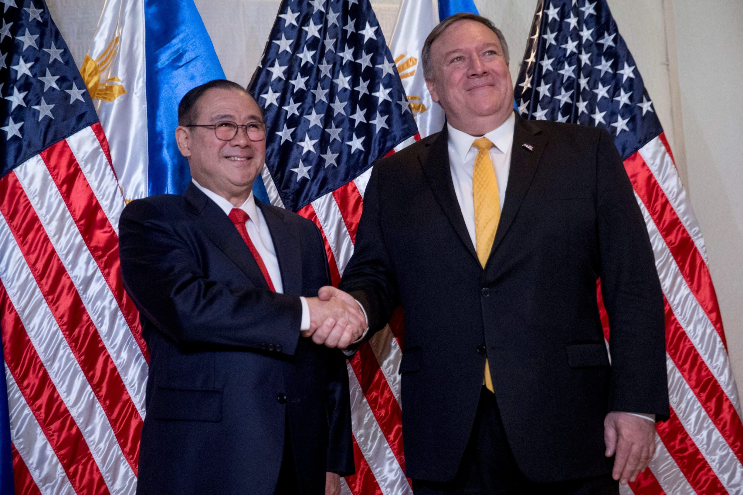 Teodoro Locsin Jr. i Mike Pompeo