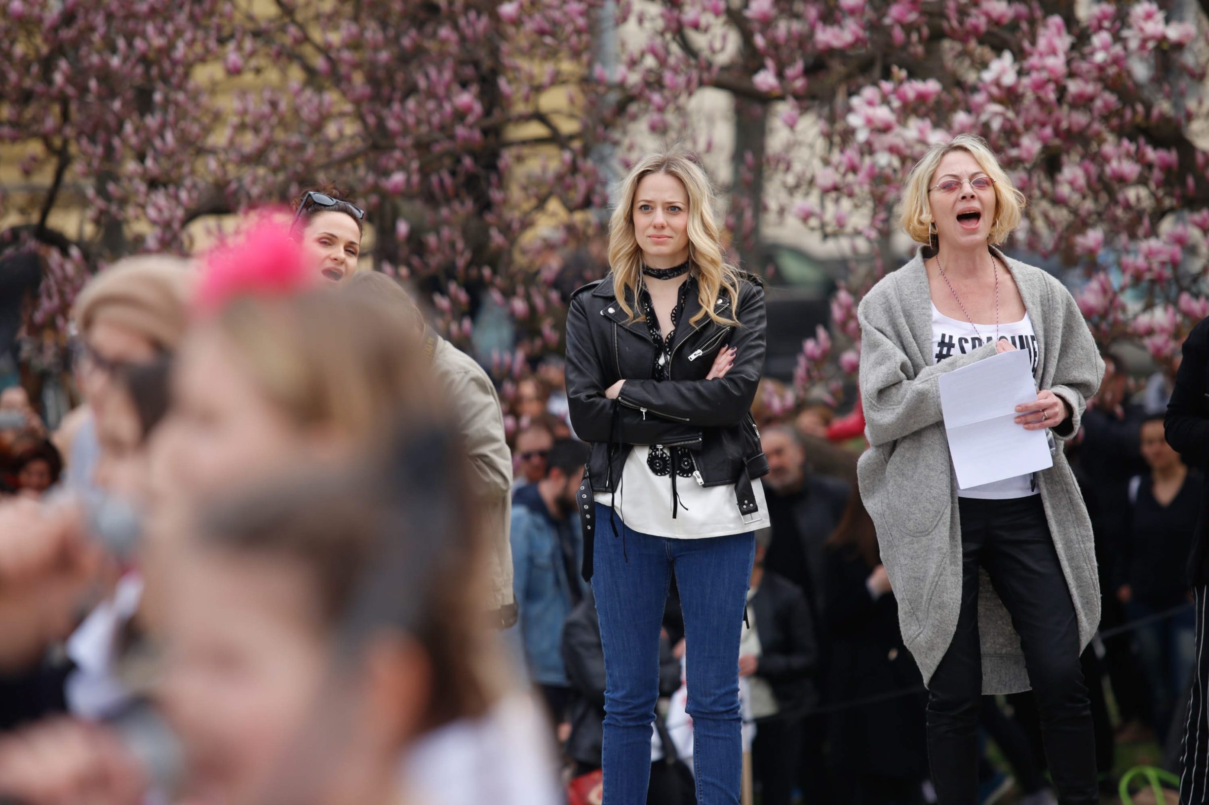 Na fotografiji: Jelena Veljača i Nora Krstulović