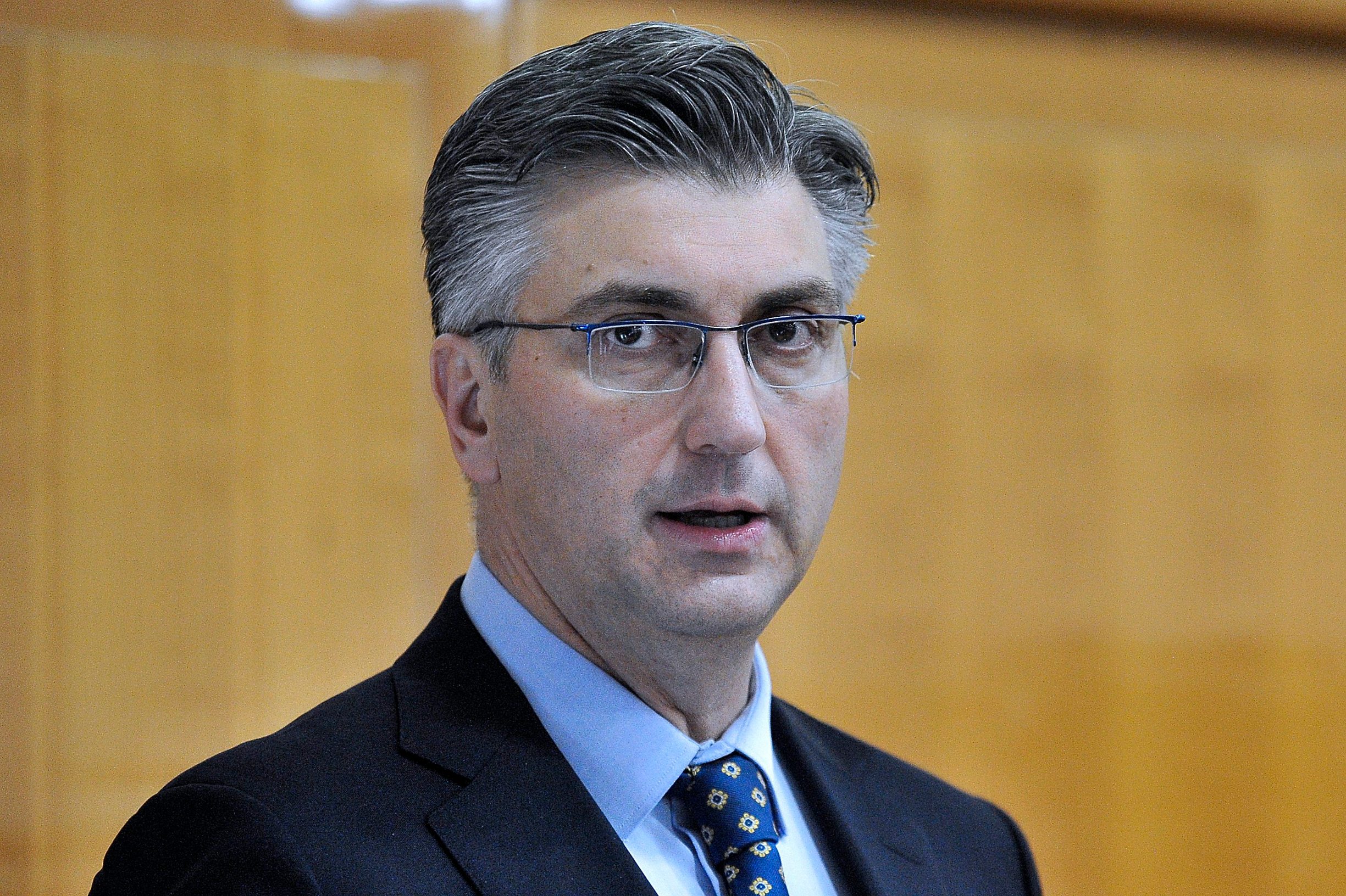 Na fotografiji: Andrej Plenković