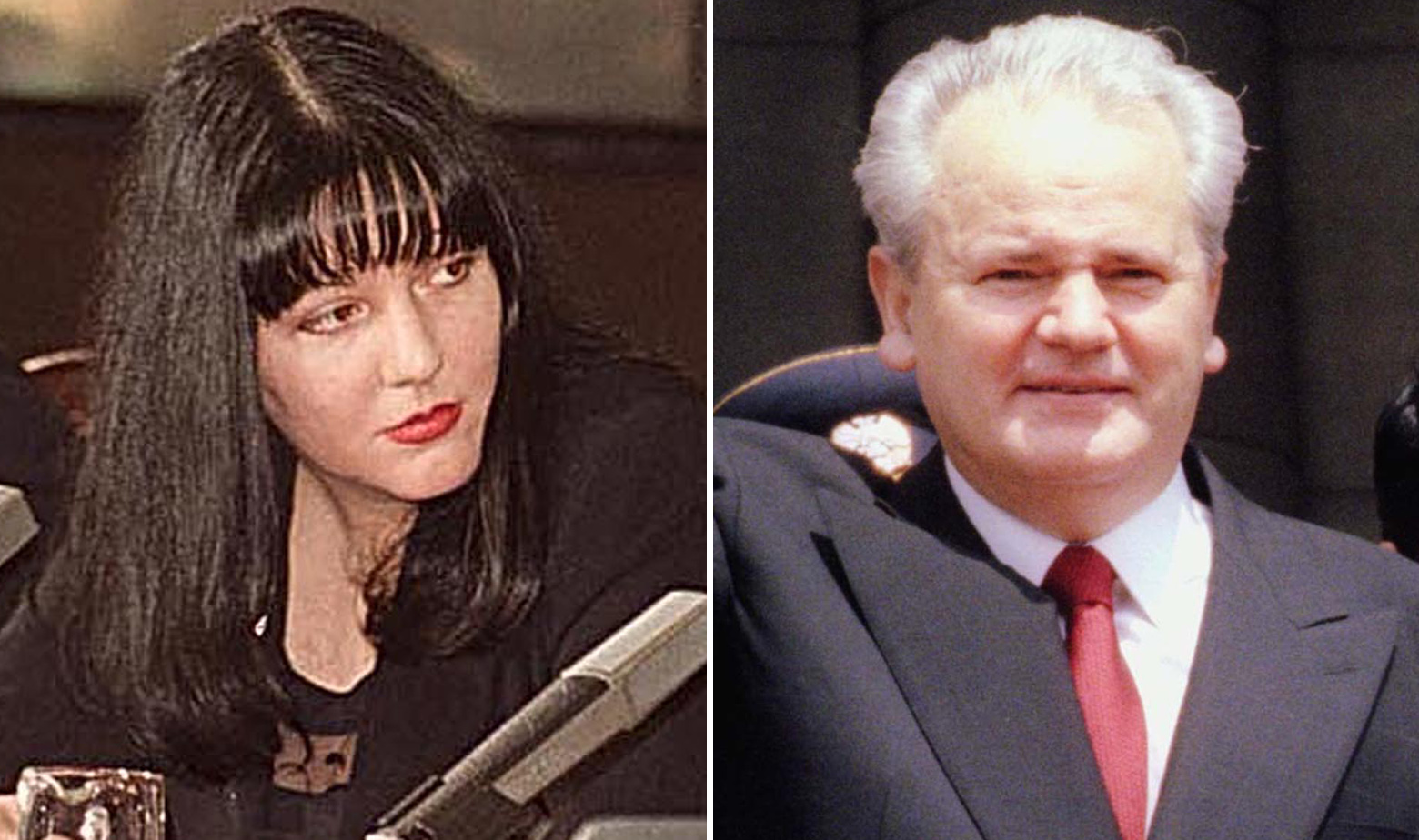 Marija Milošević i Slobodan Milošević, arhivske fotografije