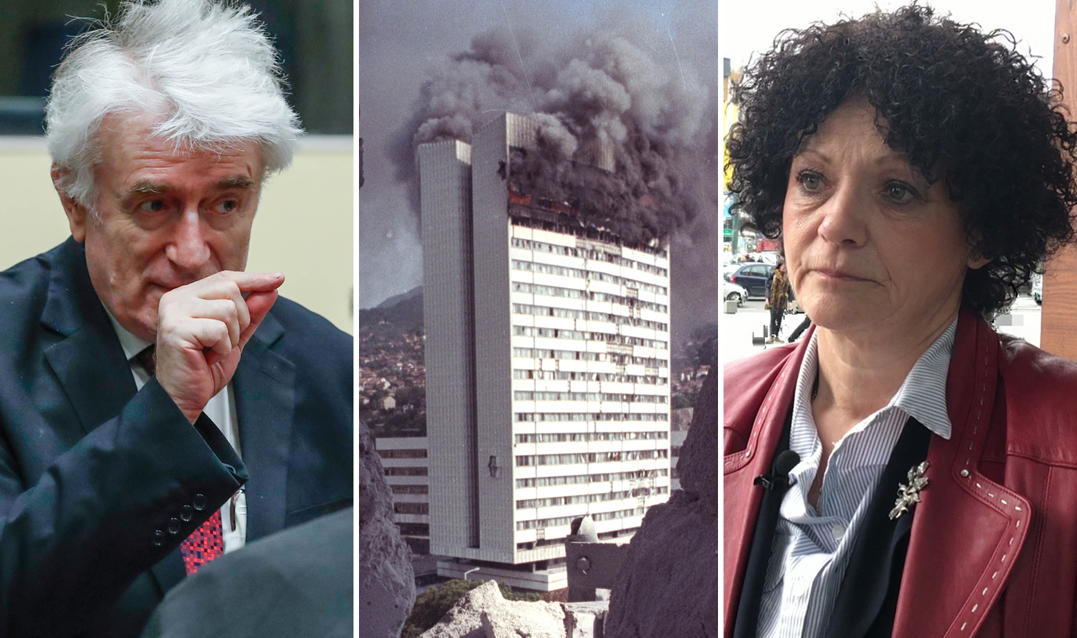 Radovan Karadžić, zgrada parlamenta BiH u plamenu i Sanija Dževlan