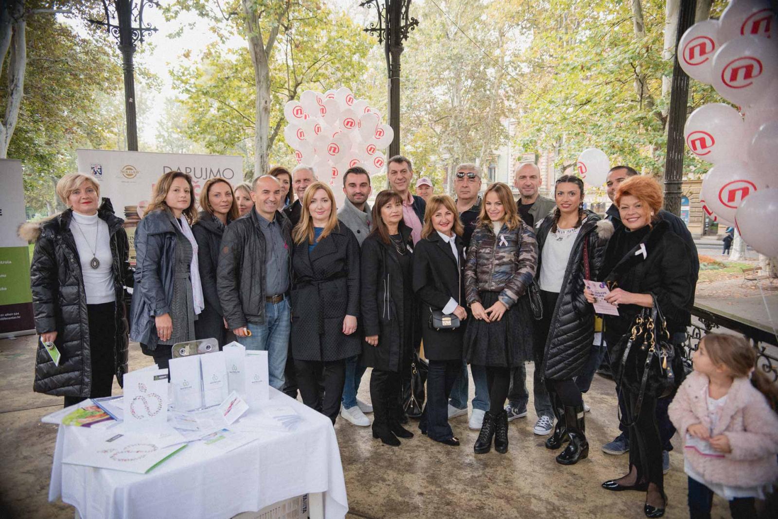 Poznati i manje poznati, mladi i nešto stariji, muškarci i žene - svi su se okupili kako bi naglasili važnost prevencije i kupnje intraoperativnog lineranog akceleratora.