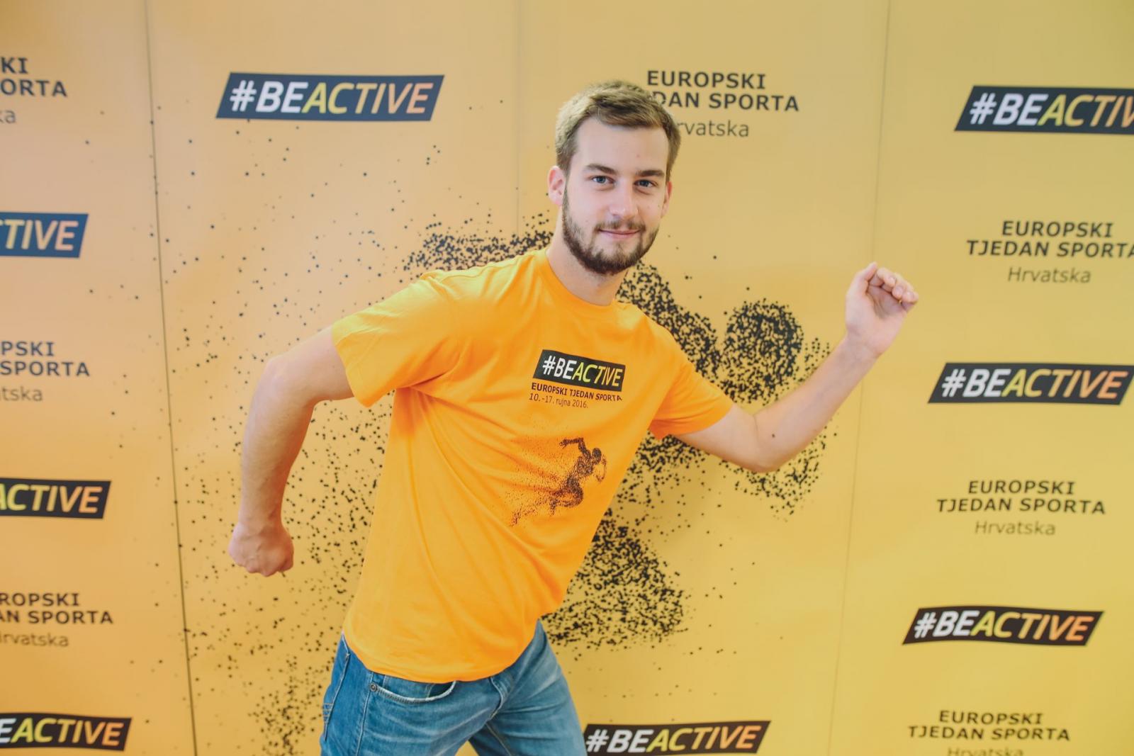 Uz brojne poznate osobe, projektu su se priključili i brojni profesionalni sportaši, među kojima i Tomislav Paripović, a možeš i ti!