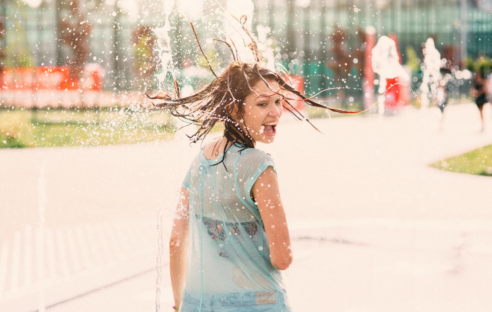 Ponekad nam ni tuš ne može pomoći koliko bismo htjeli... A bome ni gradska fontana :)
