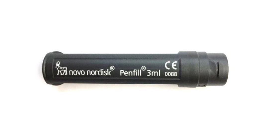 Ležište uloška koje se koristi za NovoPen® Echo®. 