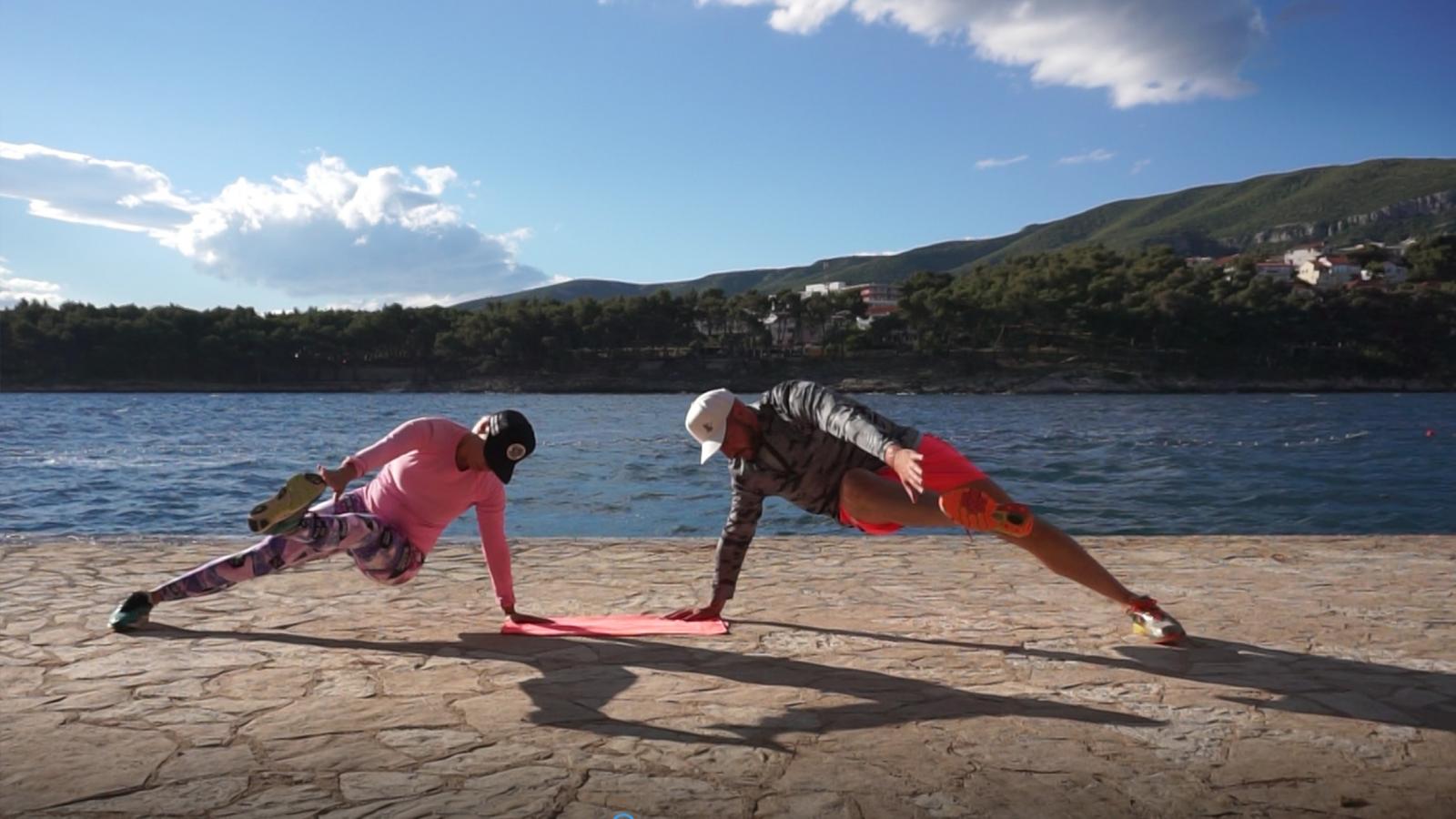 I vi možete vježbati s našom mamom koja je uz pomoć trenera osmislila učinkovit trening za žene koje su nedavno rodile!