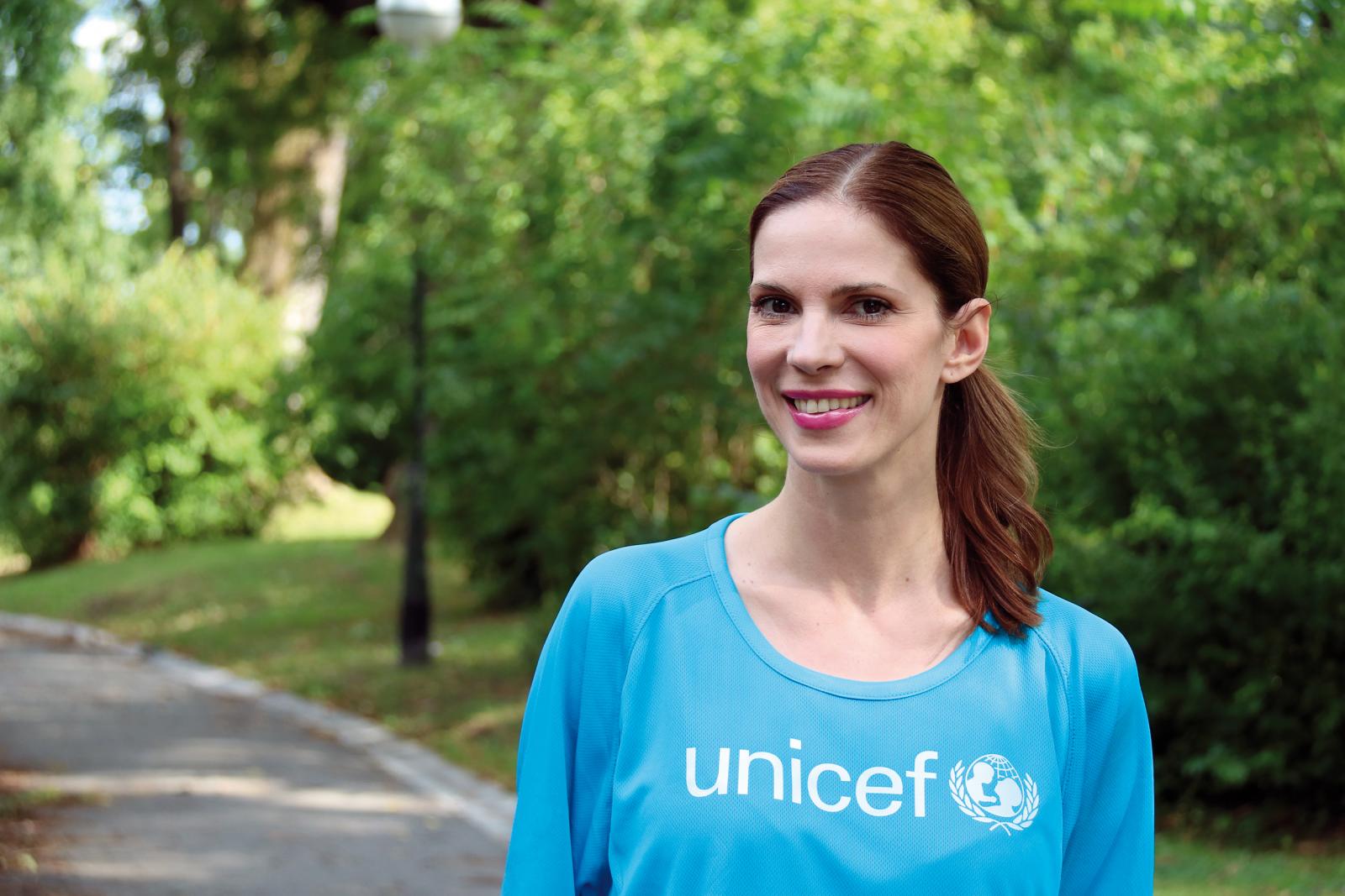 Svoju podršku dala je i UNICEF-ova ambasadorica dobre volje, glumica Bojana Gregorić Vejzović.
