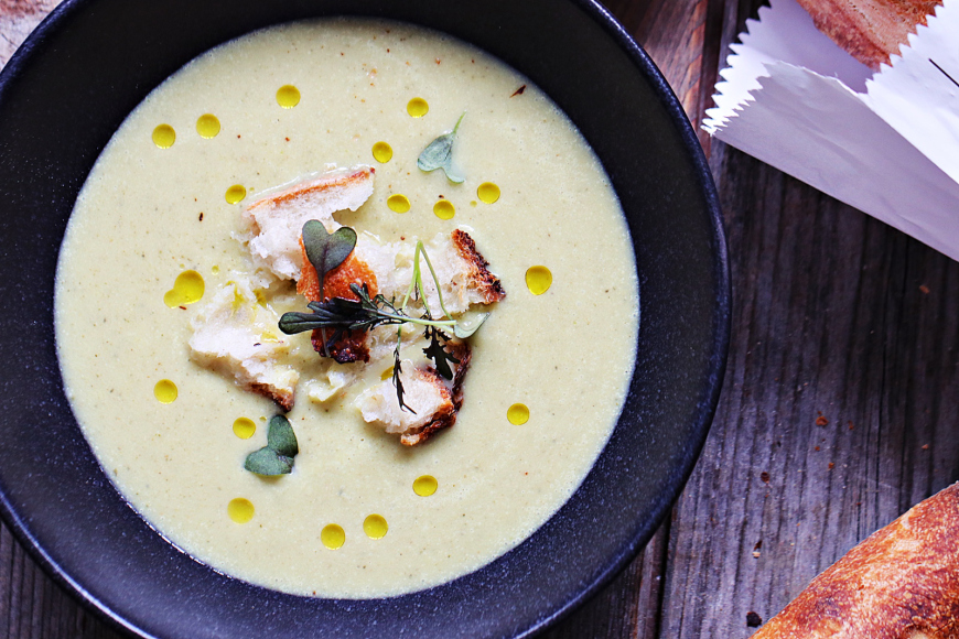 Topla kremasta juha nije jelo koje se servira samo zimi.