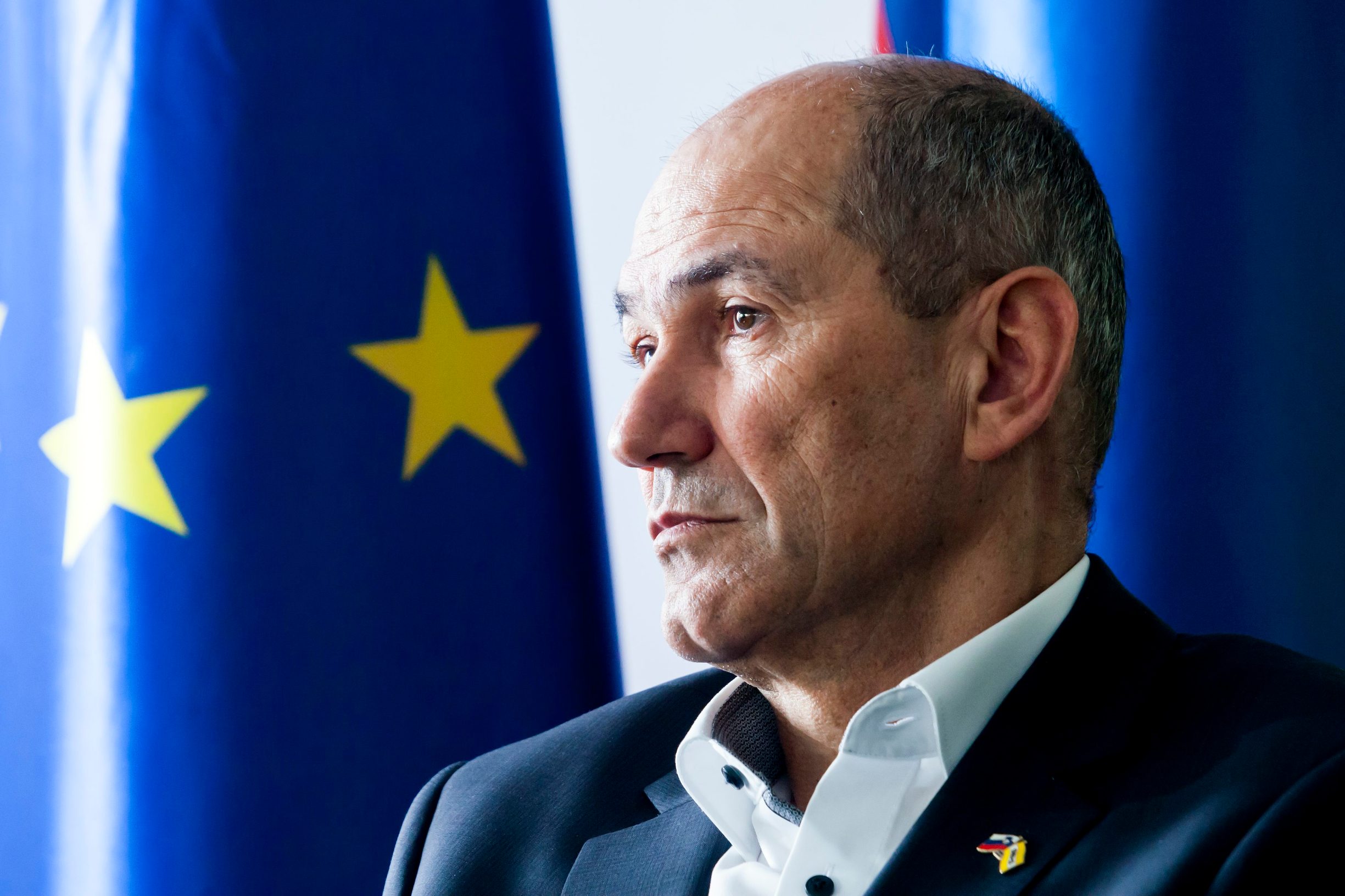 Predjednik slovenske Demokratske stranke Janez Janša