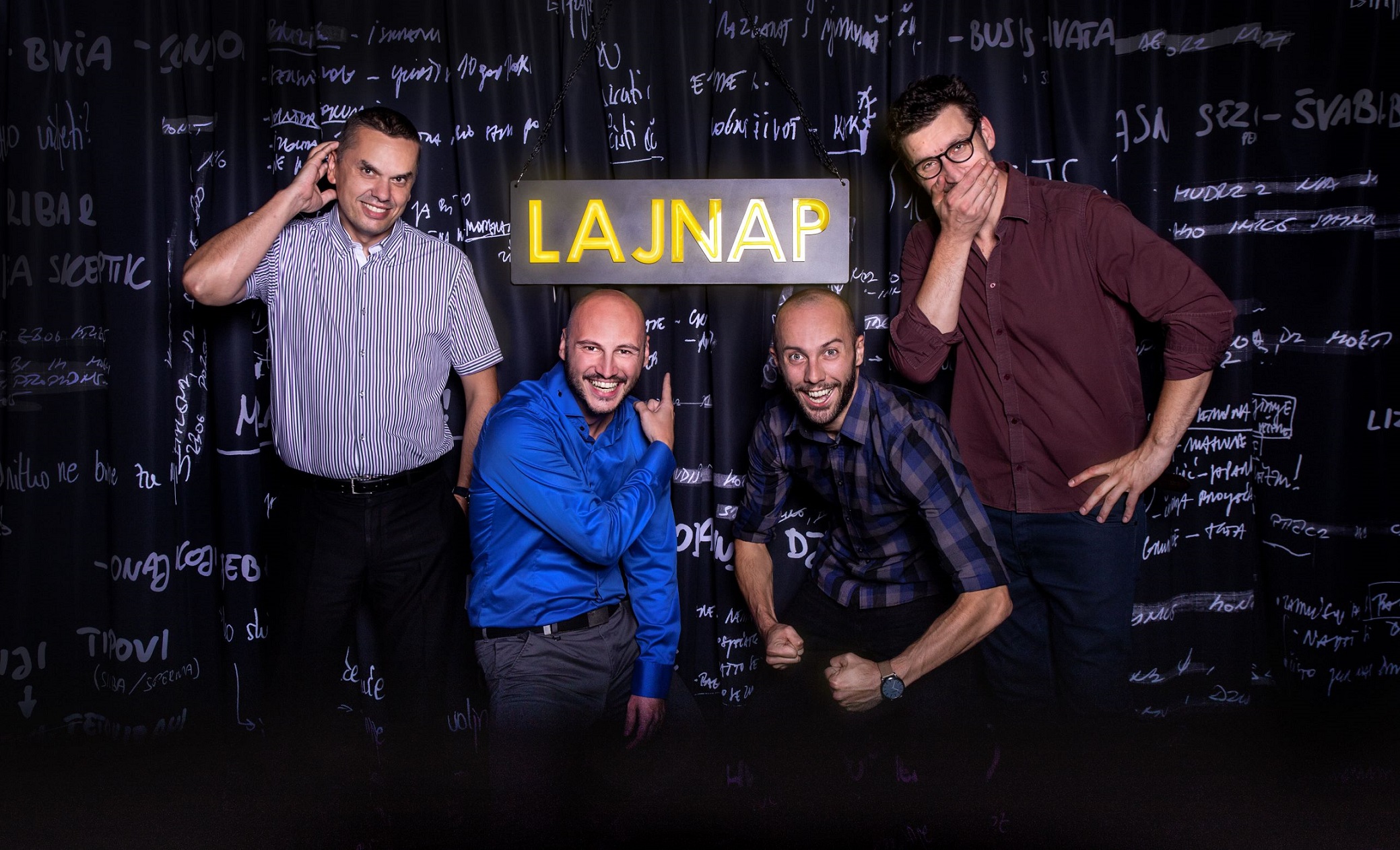 Saša Turković, Aleksandar Curać Šarić, Goran Vugrinec i Vlatko Štampar