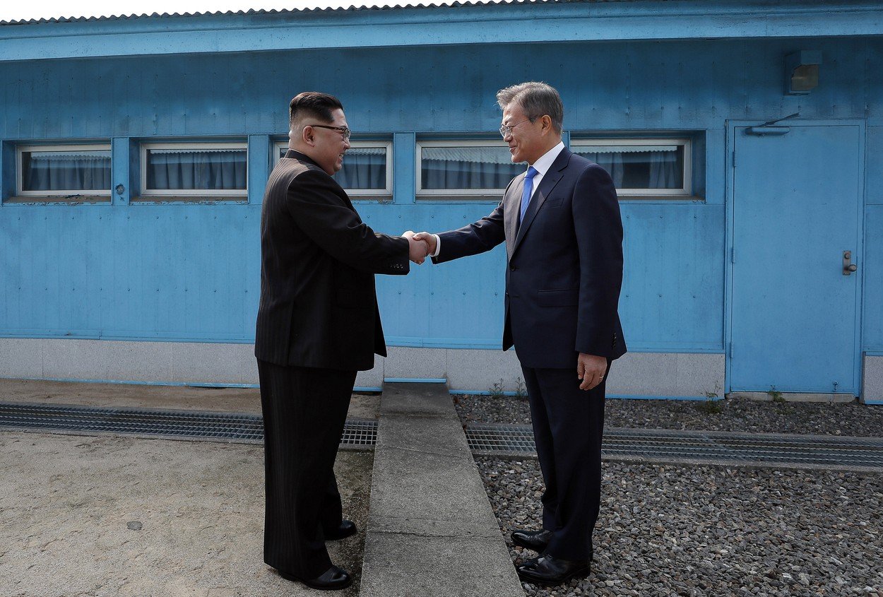 Kim Jong Un i južnokorejski predsjednik Moon Jae-in