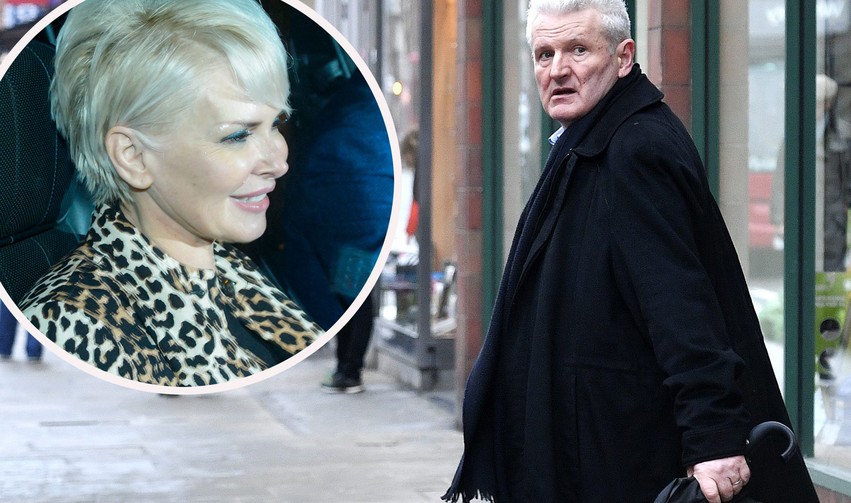 Piruška Canjuga (lijevo u krugu) i Ivica Todorić (desno)