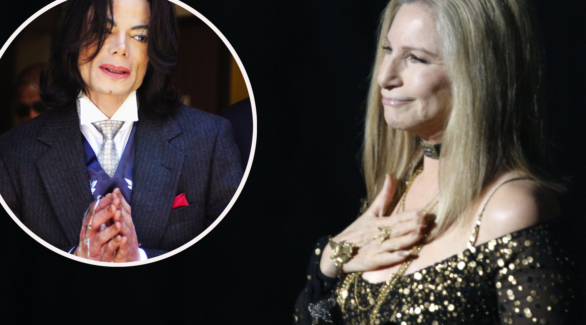 Michael Jackson (lijevo) i Barbra Streisand (desno)