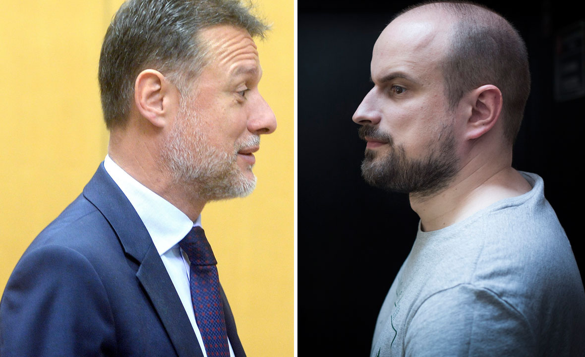 Gordan Jandroković (lijevo) i Vojko V. (desno)