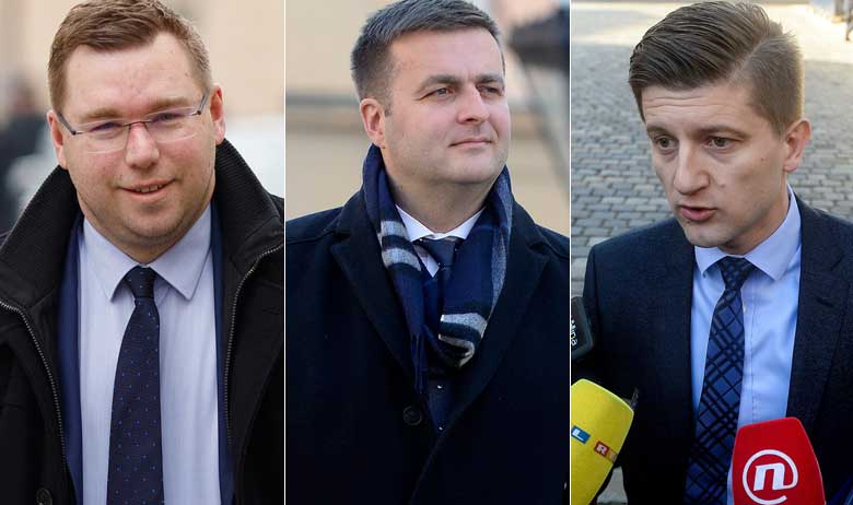 Marko Pavić, Tomislav Ćorić i Zdravko Marić