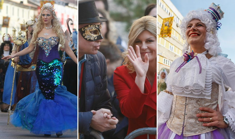 Ministar turizma Gari Cappelli i predsjednica Republike Hrvatske Kolinda Grabar-Kitarović (sredina)