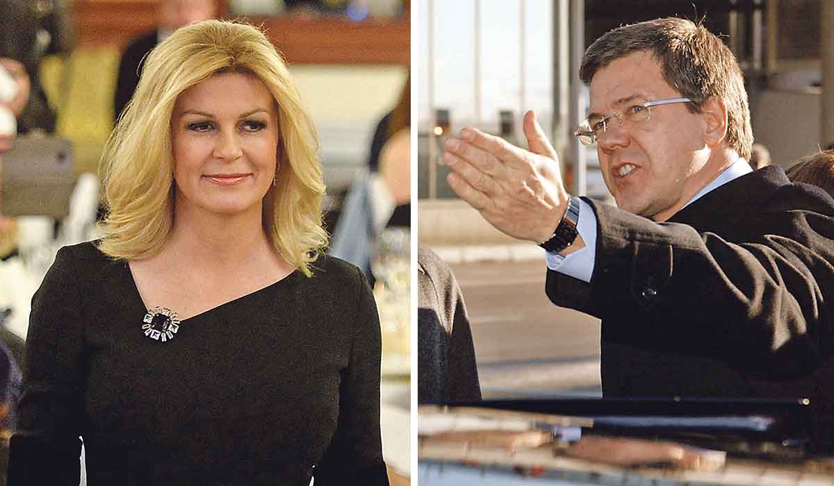 Kolinda Grabar-Kitarović, Anton Grizold