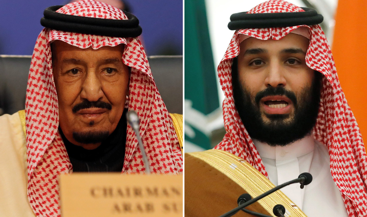 Kralj Salman bin Abdulaziz Al Saud i princ Mohammed bin Salman