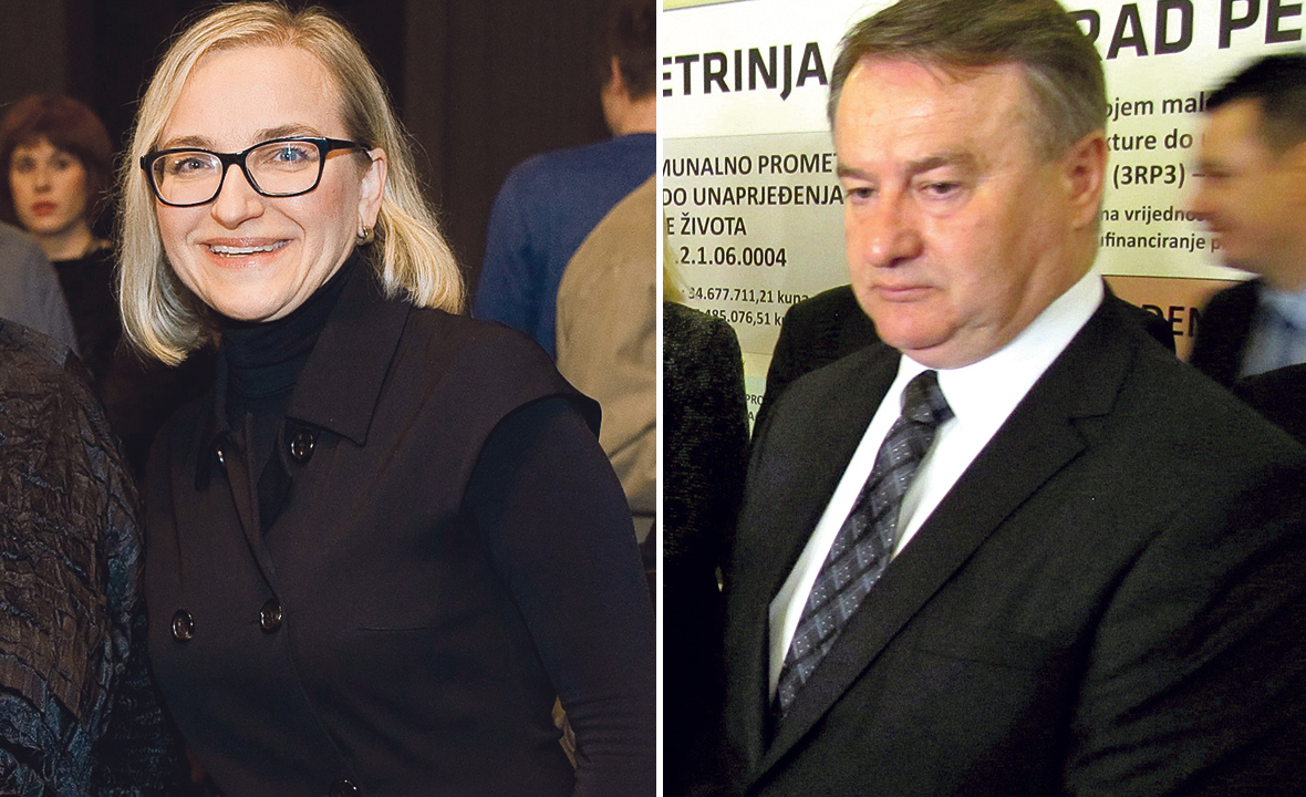 Đurđica Klancir (lijevo) i Ivo Žinić (desno)