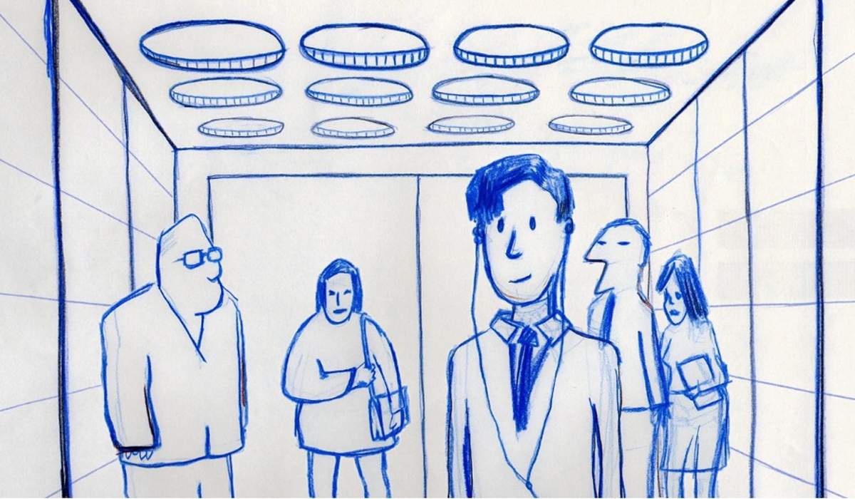 Kadar iz filma 'Stakleni čovjek' Daniela Šuljića