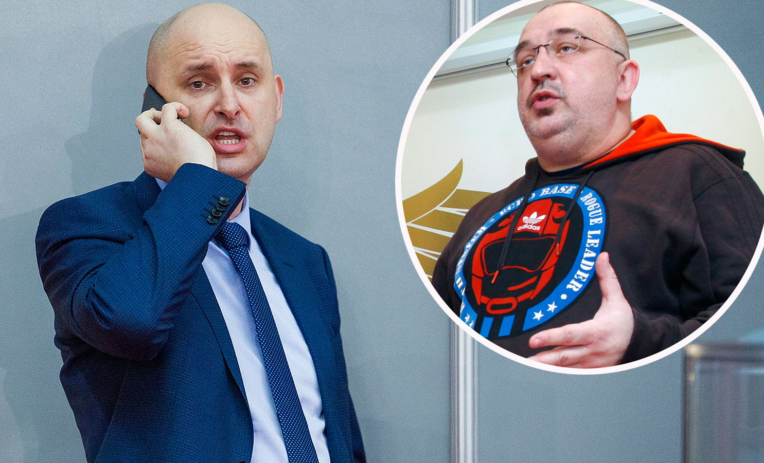 Tomislav Tolušić (lijevo) i Krunoslav Grlević (desno)