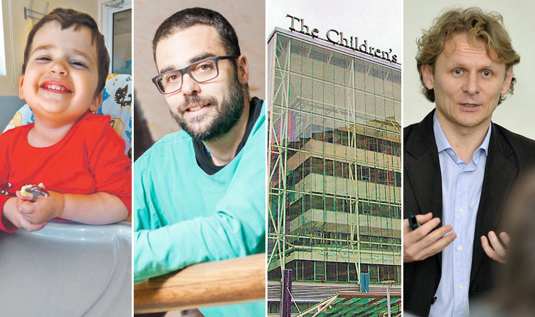 Mila Rončević (L), Marin Matijević Rončević (drugi s lijeva), Ivan Đikić (D)