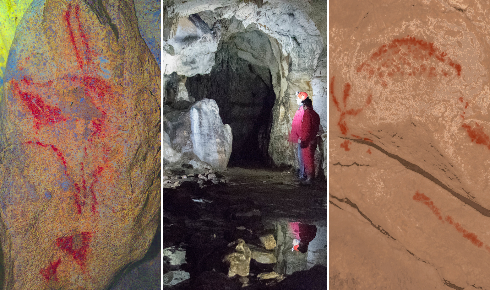 Divokoza i bizon naslikani u Romualdovoj pećini