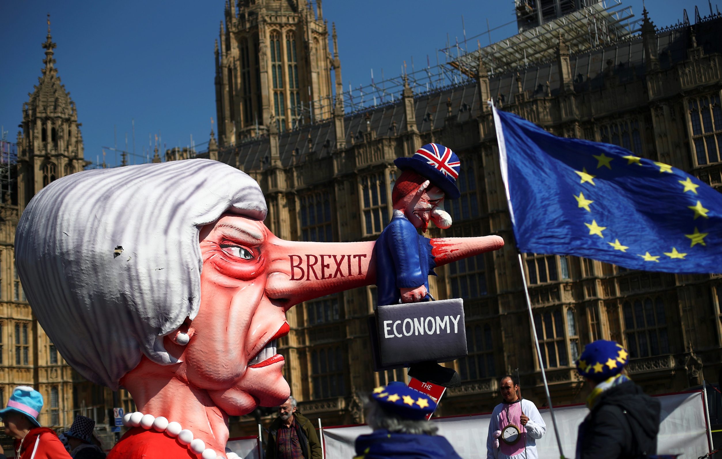 Prosvjed protiv Brexita ispred Donjeg doma parlamenta