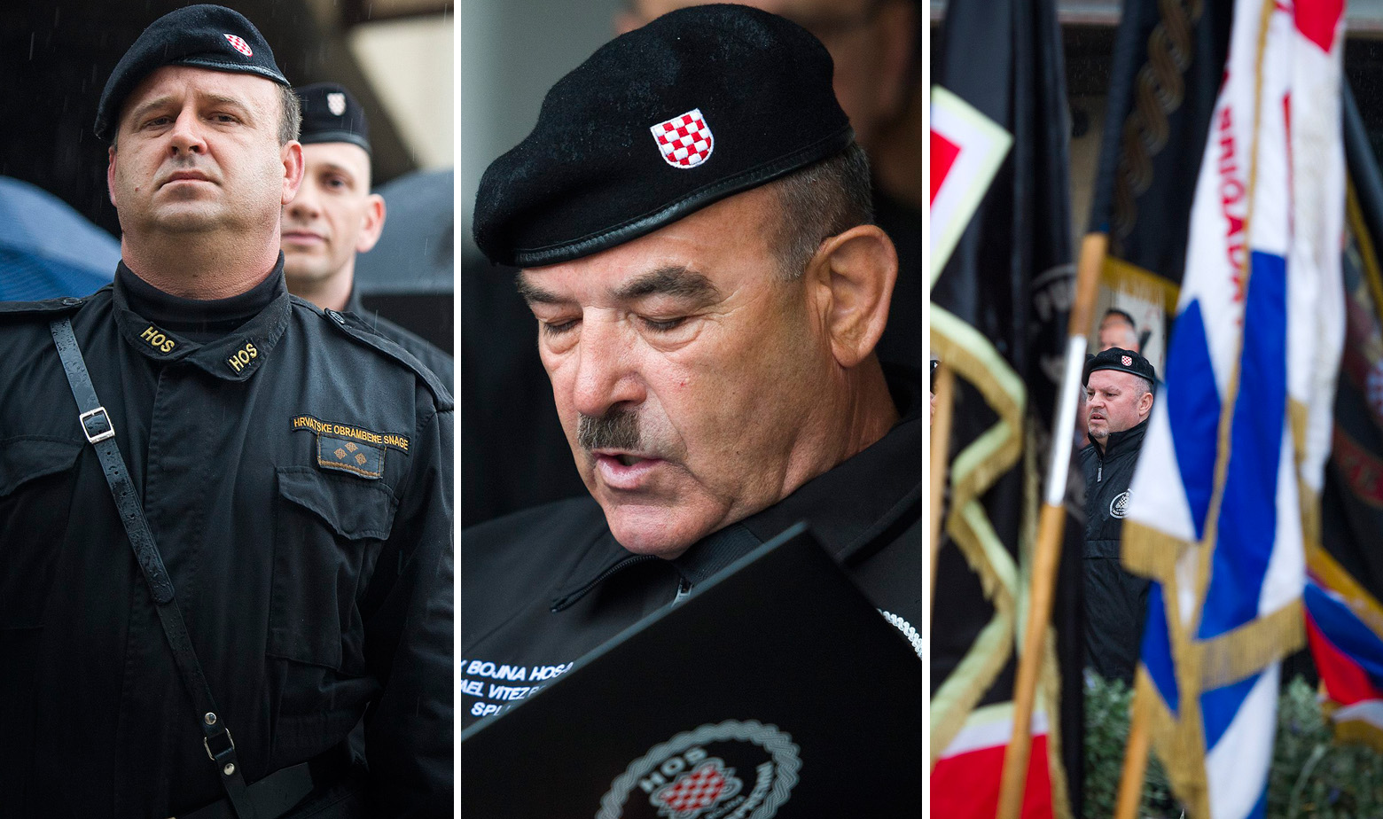 HOS-ovci i Marko Skejo u sredini