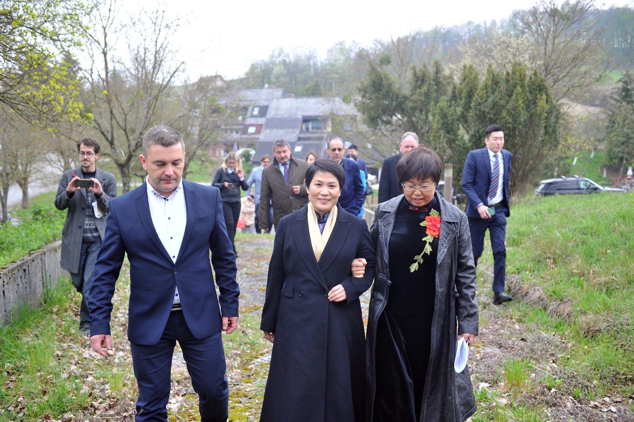 Robert Šplajt i Jiang Yu