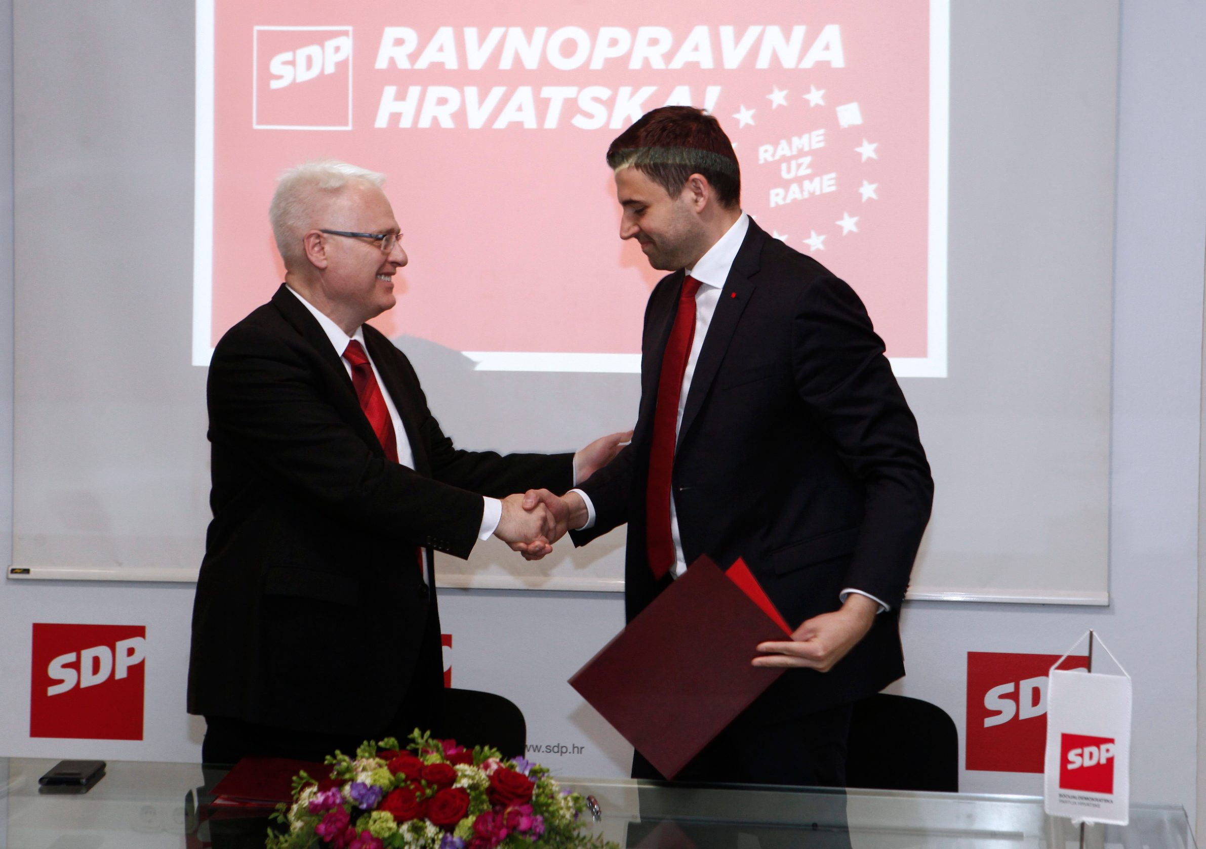 Ivo Josipović i Davor Bernardić