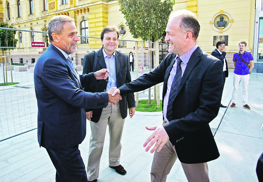 Milan Bandić i Dalibor Cikojević