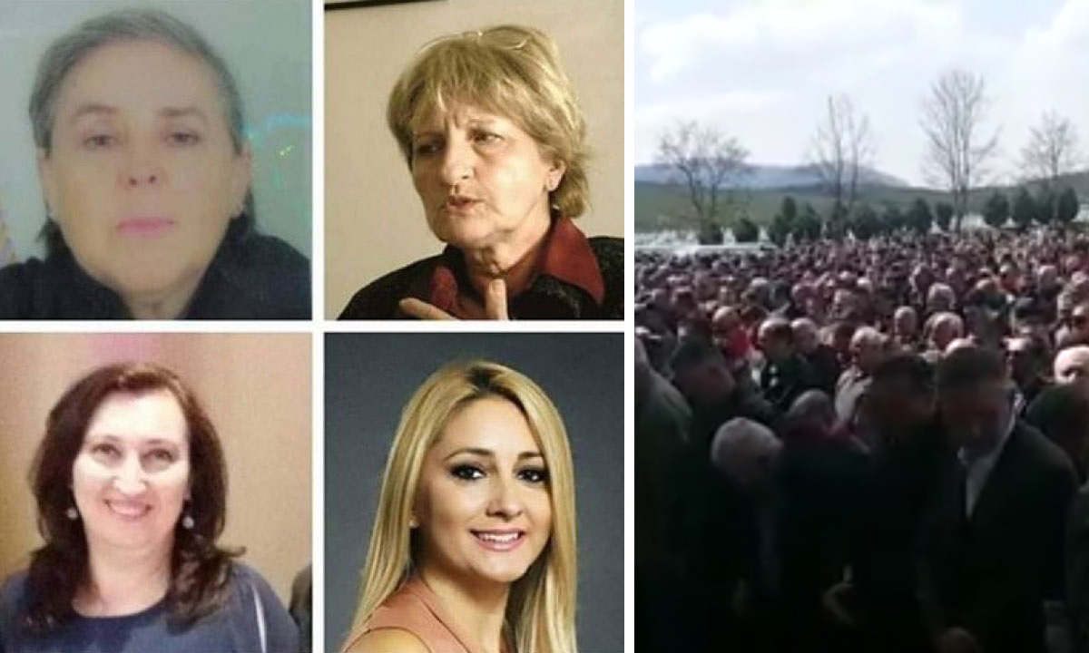 Mina Kadrić, Almina Ćorović, Lejla Sadiković i Merima Balkić i pogreb u Sarajevu