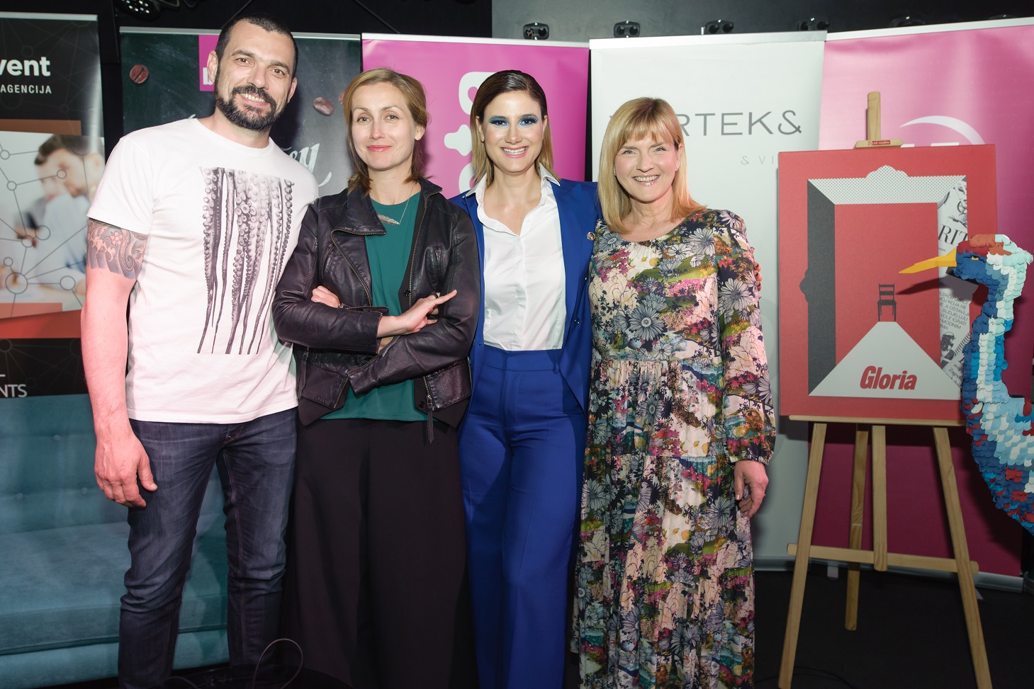 Željka Klemenčić, David Skoko, Marijana Perinić i Sanja Doležal