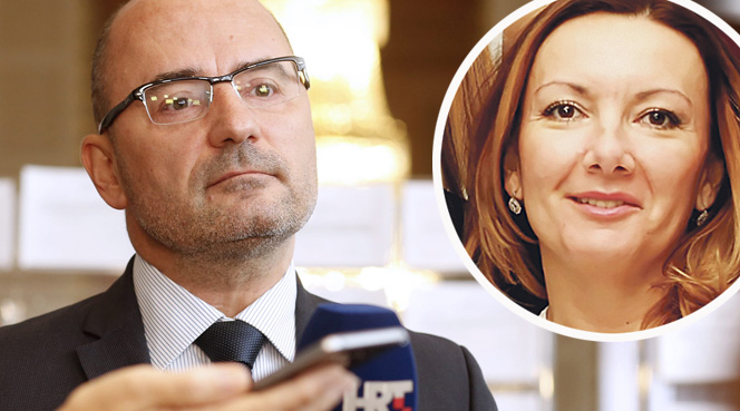 Mlijan Brkić (lijevo) i Karmen Brkić (desno)