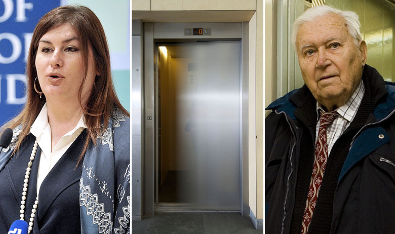 Gabrijela Žalac (L), Želimir Manenica (D)