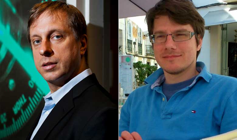 Prof. Marin Soljačić i Mićo Tatalović