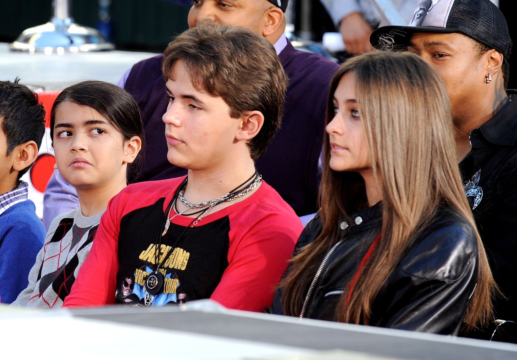 Prince Michael, Prince i Paris Jackson 2012.