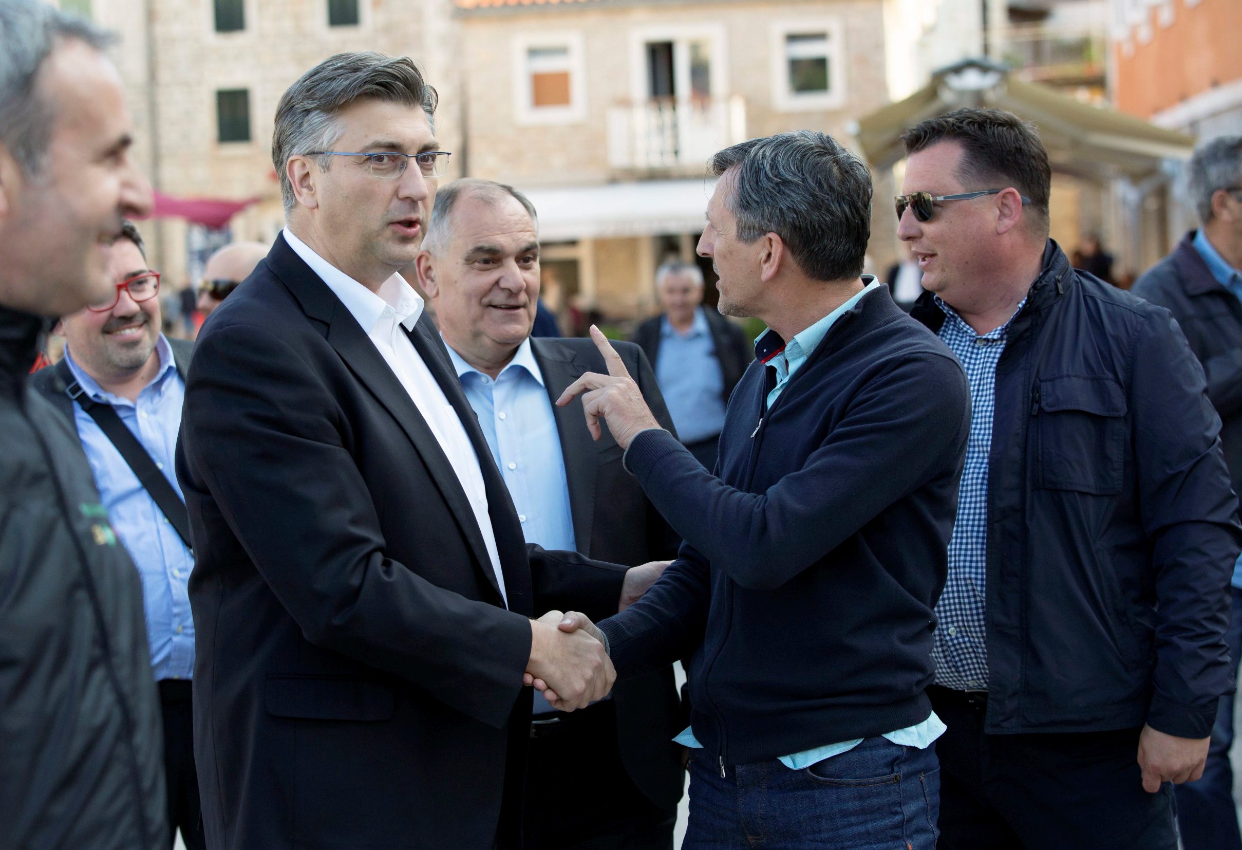 Predsjednik Vlade RH Andrej Plenković i župan Splitsko-dalmatinske županije Blaženko Boban