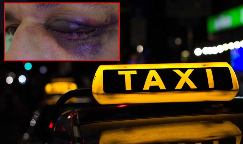 Ilustracija taksi vozila