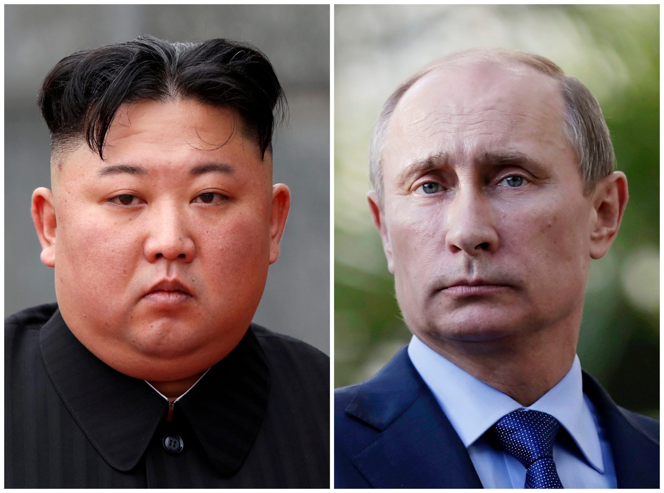 Kim Jong Un i Vladimir Putin