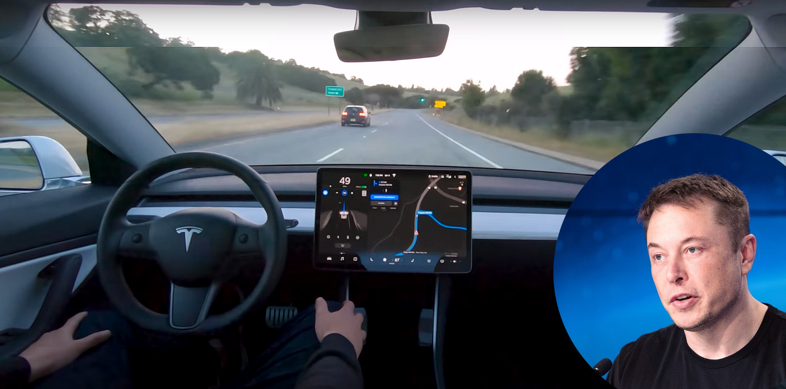 Elon Musk, samovozeći automobil Tesla