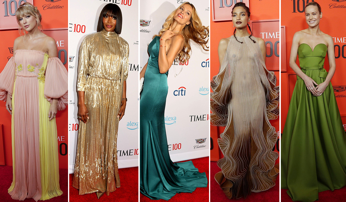 Taylor Swift, Naomi Campbell, Petra Němcová, Indya Moore, Brie Larson