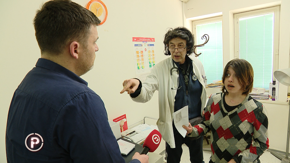 Reporter Mato Barišić s dr. Goranom Jusupom i Veronikom Pecolaj